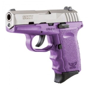 SCCY CPX-2 Stainless/Purple 9MM Pistol